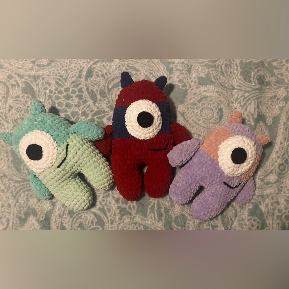 Crochet monsters